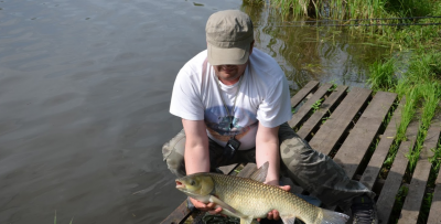 Рибалка на водоймі Хутір