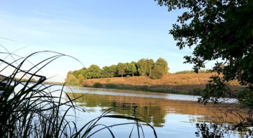 Вяловское водохранилище в Харьковской области