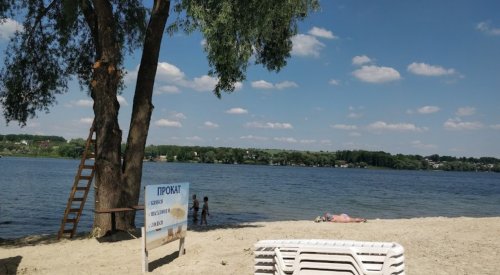 Вяловское водохранилище в Харьковской области