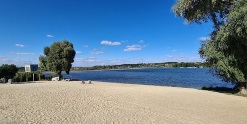 Вяловское водохранилище в Харьковской области