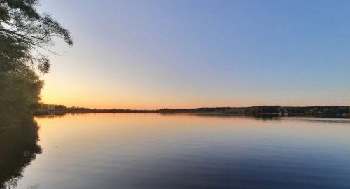 Вяловское водохранилище в Харьковской области