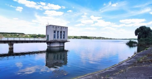 Вяловское водохранилище в Харьковской области