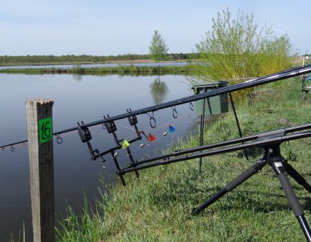 Рибалка в селі Пристань 