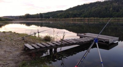 Рыбалка на озере Качатник