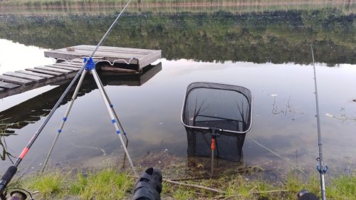 Рыбалка на озере Качатник в Черкасской области