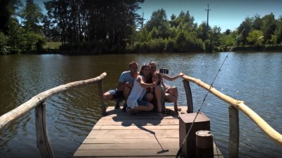 Озеро Кадан в с.Лычанка