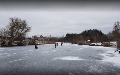 Озеро Кадан в с.Лычанка