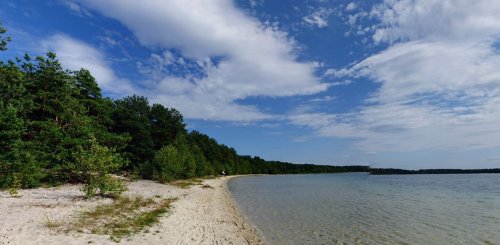 Озеро Пісочне у Волинській області