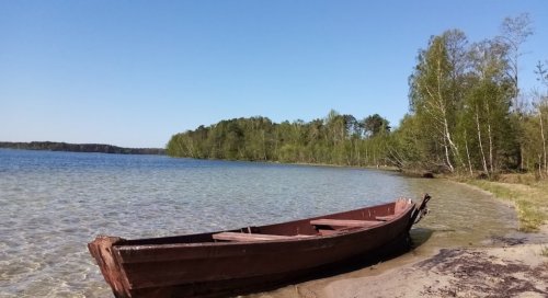 Озеро Пісочне у Волинській області