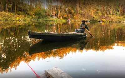 Рыбалка на озере Рыбацкая стрелка