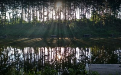 Рыбалка на озере Рыбацкая стрелка