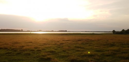 Озеро біля Підгородного у Волинській області