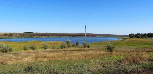 Рибалка на ставку в с. Чистопіль Дніпропетровської області