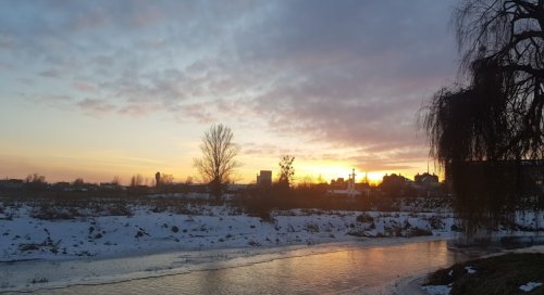 Рибалка на річці Луга у Волинській області