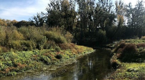 Рибалка на річці Луга у Волинській області