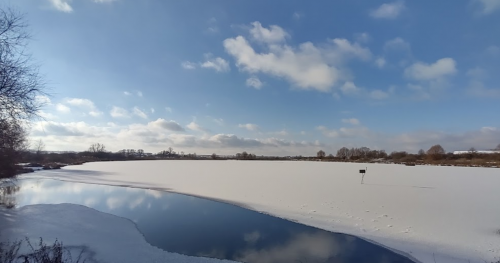 Риболовля біля села Оздов Волинської області