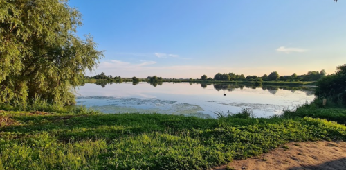 Риболовля біля села Оздов Волинської області