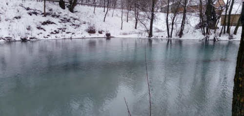 Риболовля біля села Оздов Волинської області
