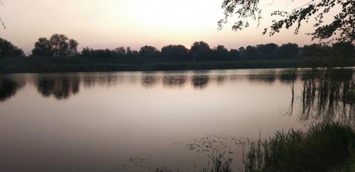 Рибалка біля села Першотравенка 