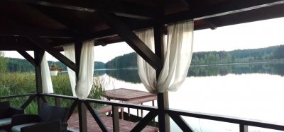 Рибалка на комплексі Царів Хутір 