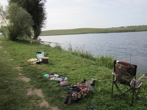 Рибалка біля села Твориничі Волинської області