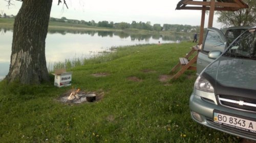 Рибалка у Вільхівці Волинської області