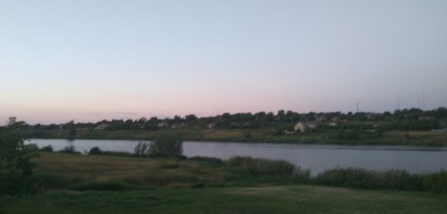 Рибалка в селі Чкалівка Дніпропетровської області