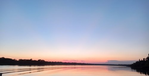 Рибалка в селі Чкалівка Дніпропетровської області