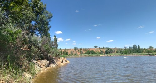 Рибалка в селі Георгіївка 