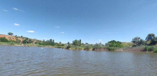 Рибалка в селі Георгіївка 