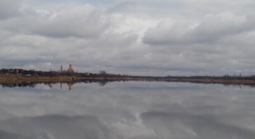 Рибалка в селі Георгіївка 