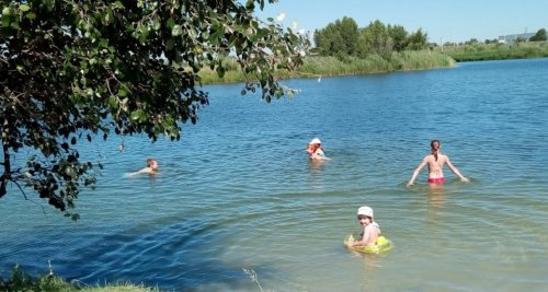 Риболовля в селі Кіровське 