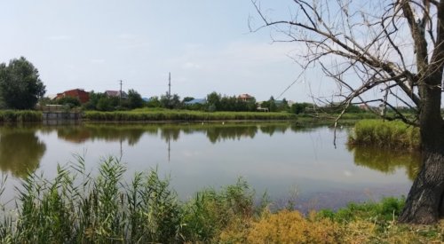 Риболовля в селі Кіровське 