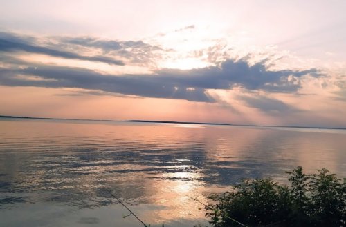 Рибалка в селі Мішурін Ріг Дніпропетровської області