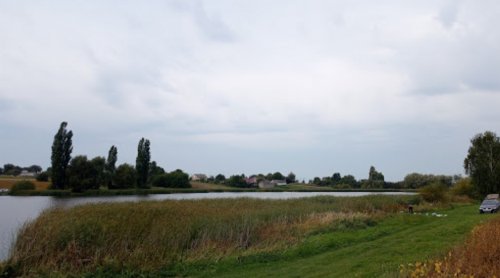 Рибалка у селі Підберез'я Волинської області