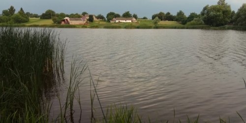 Рибалка у селі Підберез'я Волинської області