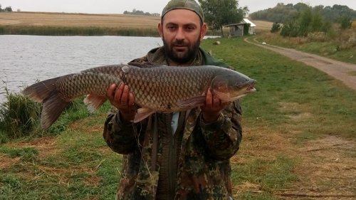 Рибалка у селі Сільце Волинської області