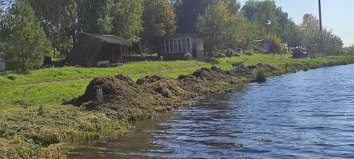 Рибалка у селі Сільце Волинської області