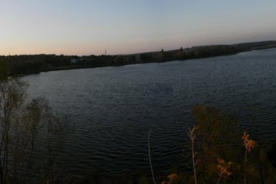 Рибалка на ставці у селі Стара Осота