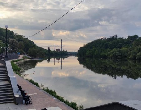 Рибалка у селі Велика Деражня, Житомирської області