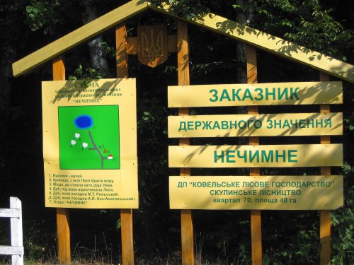 Озеро Нечимне у Волинській області