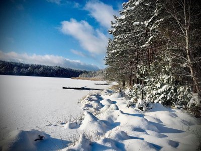 Рибалка на Озері Плитниця