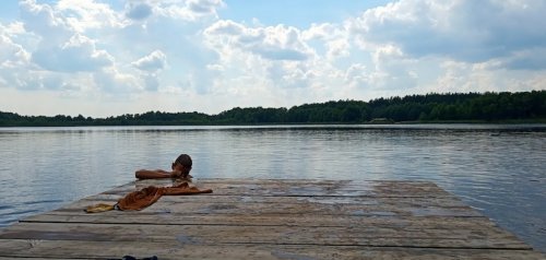Озеро Тростяне у Волинській області