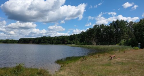 Озеро Тростяне у Волинській області