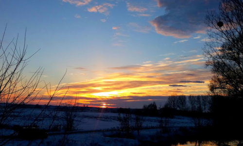 Озеро в селі Новостав Волинської області