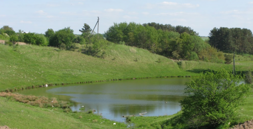 Піонерське озеро в селі Гаразджа Волинської області