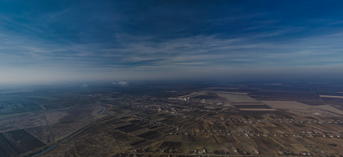 Рибалка на ставку поблизу села Кримка  у Запорізької області