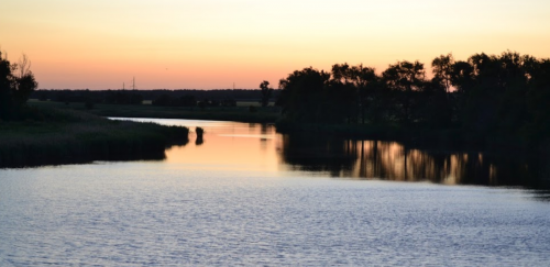 Риболовля на р. Верхня терса у с. Тимошівка Запорізької області
