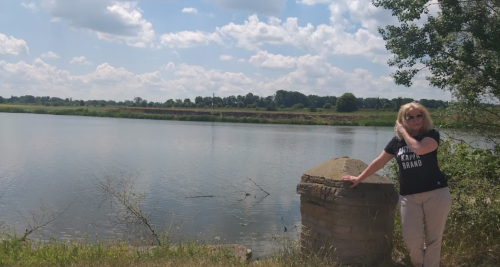 Рибалка на річці Гуйва у Житомирській області