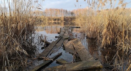 Рибалка на річці Соб у Вінницькій області